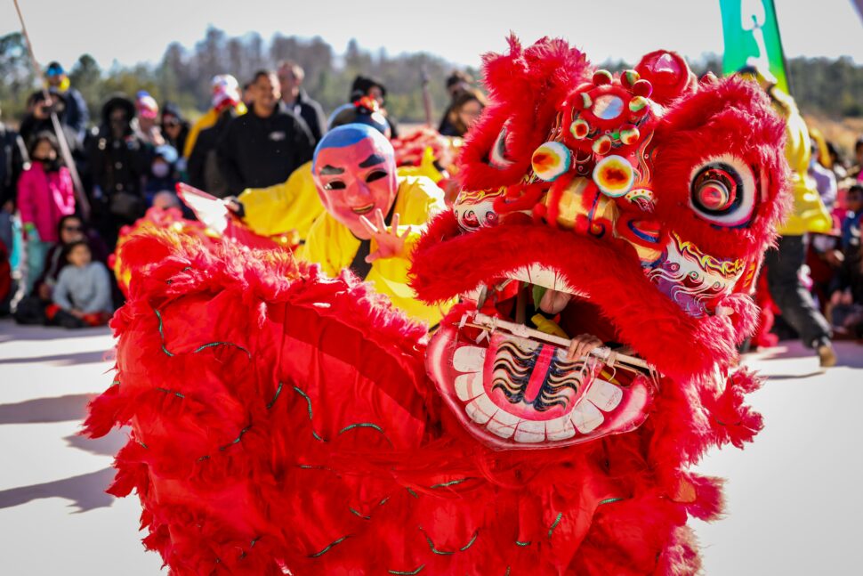 Lunar New Year Traditions pictured: Lunar New Year dance