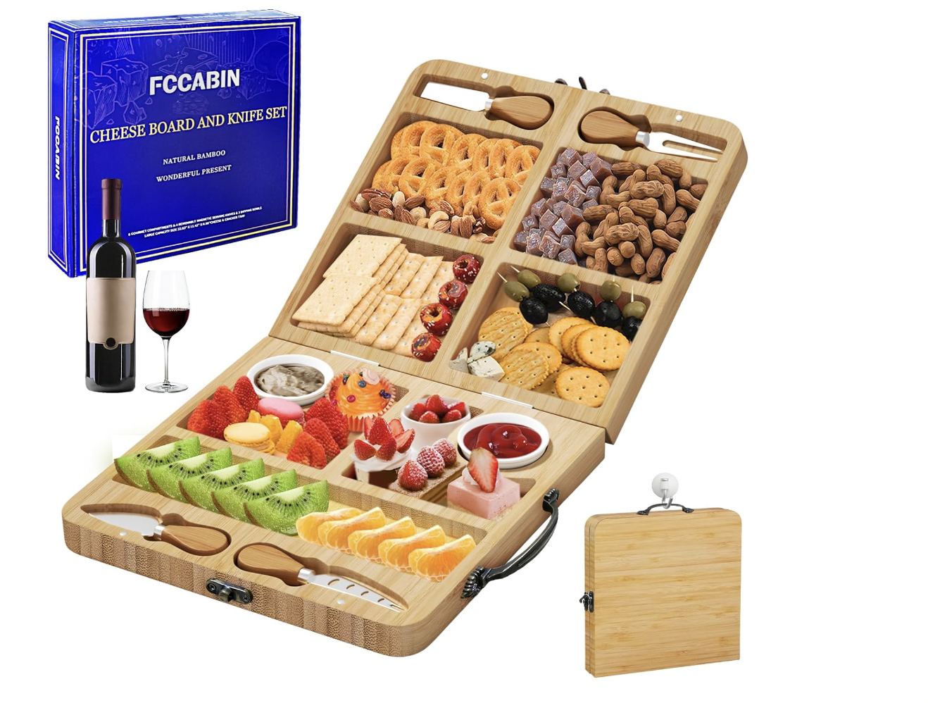 Fccabin Travel Charcuterie Board