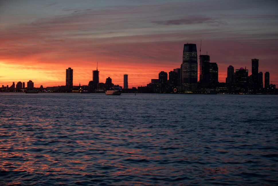 Nighttime in New Jersey