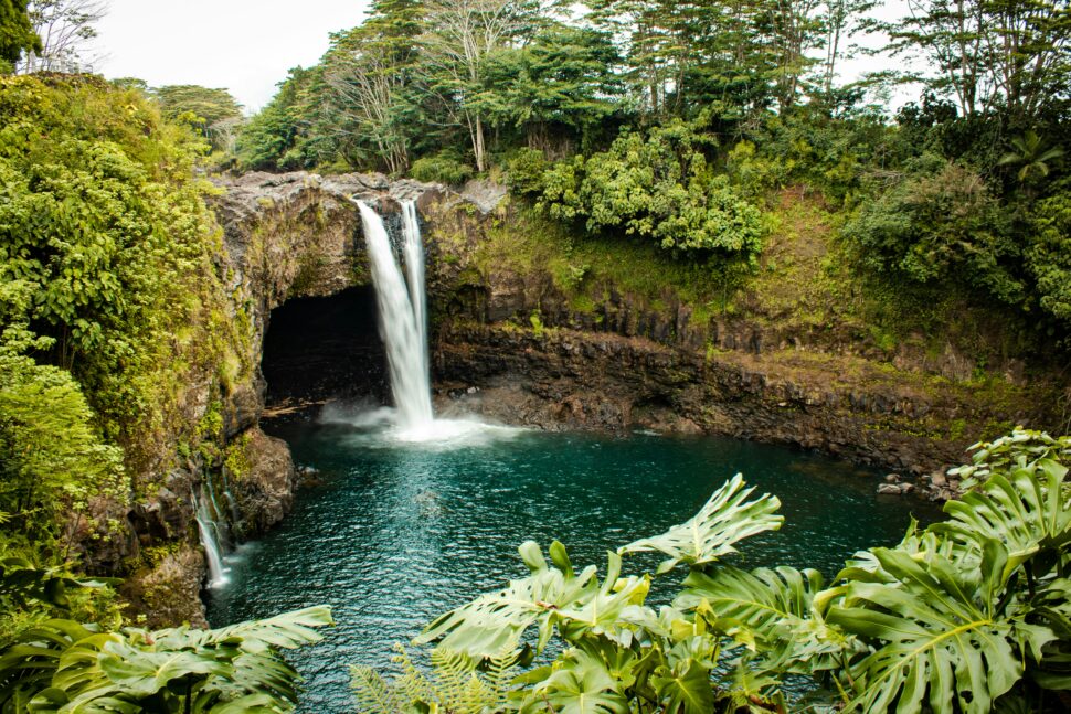 Waterfall on Hawaii's big island are in plenty.