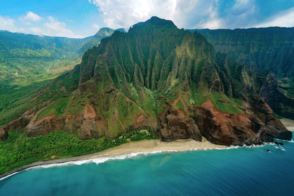 Coastline of Hawaii for travelers of different propensities.