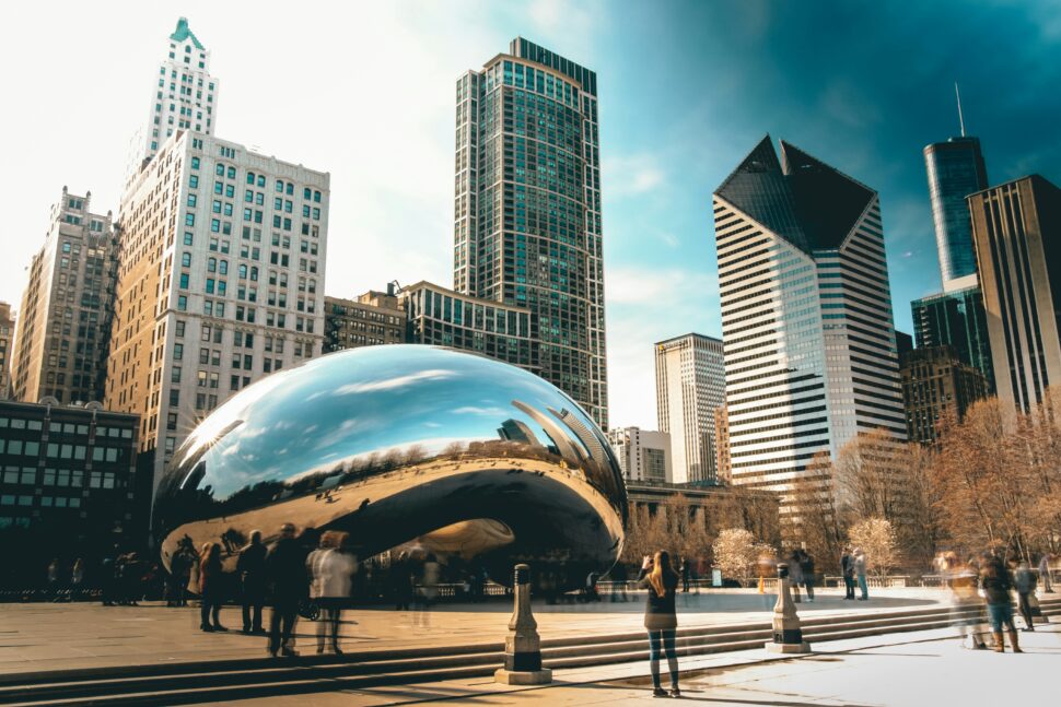 Chicago Bucket List pictured: The Bean