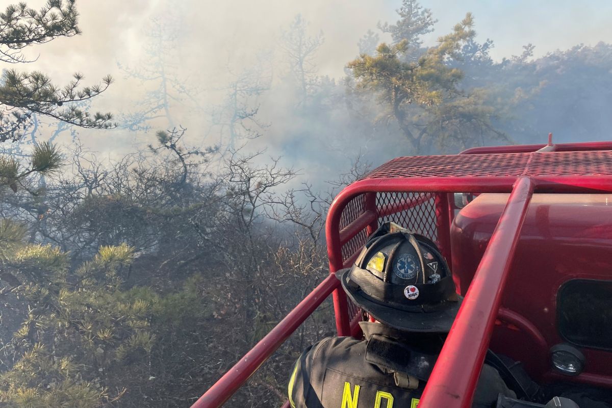 Here's What We Know About The Long Island Wildfires