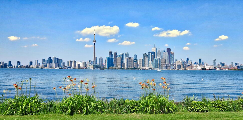 Toronto skyline view