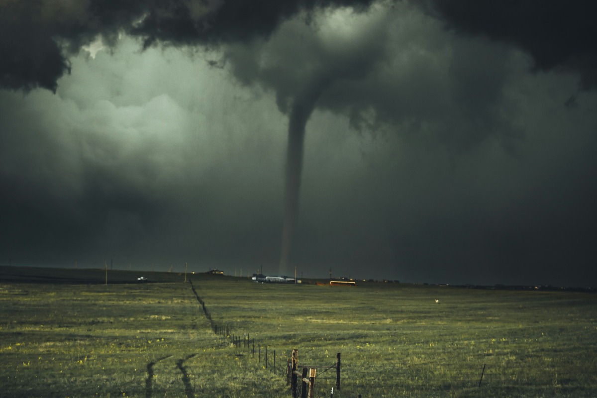 storm in Wyoming, United States