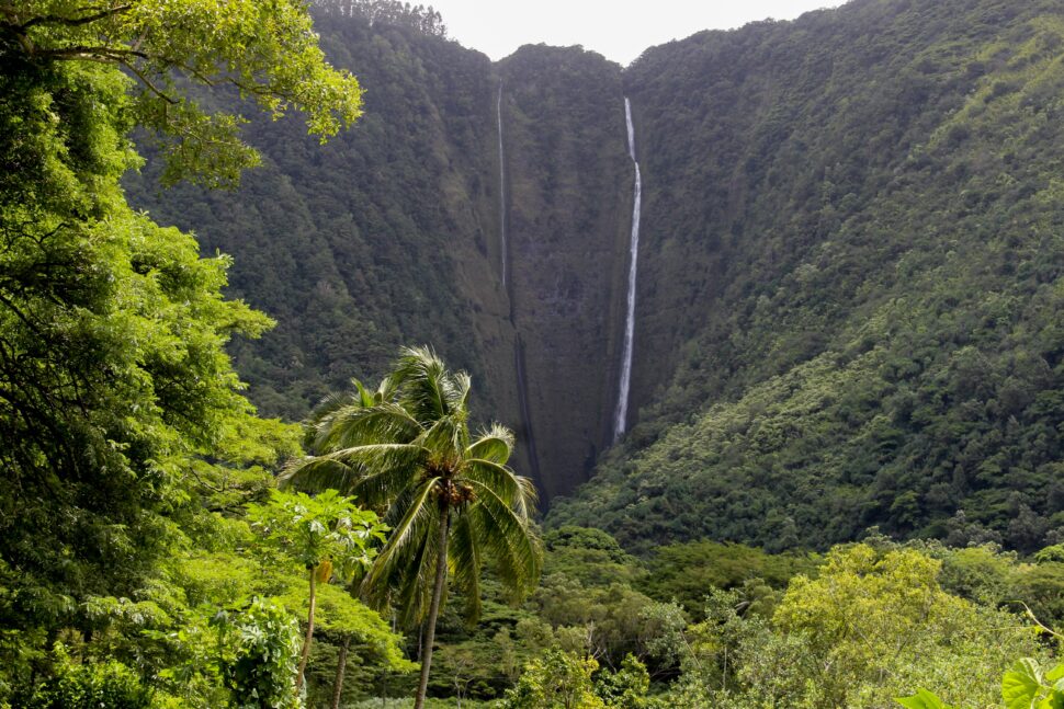 Waterfall in Waipi'o Valley