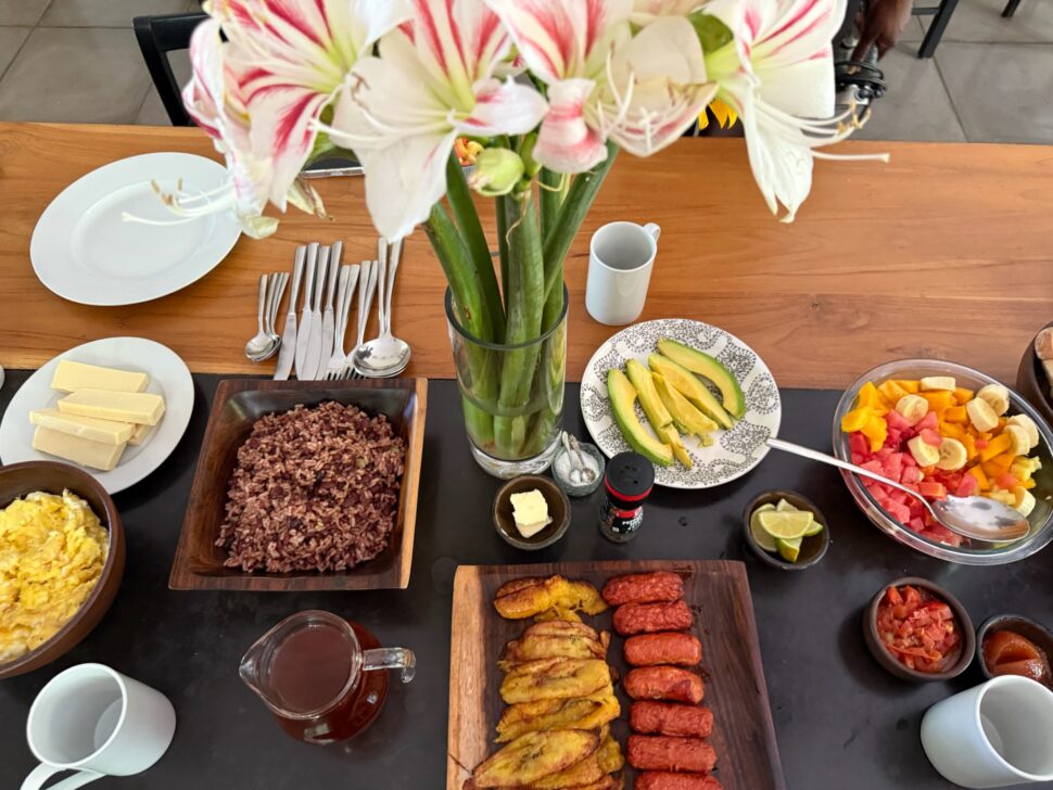 Private chef experience in Nicaragua
