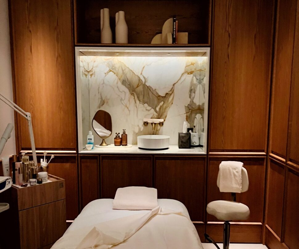 Inside the Asaya spa