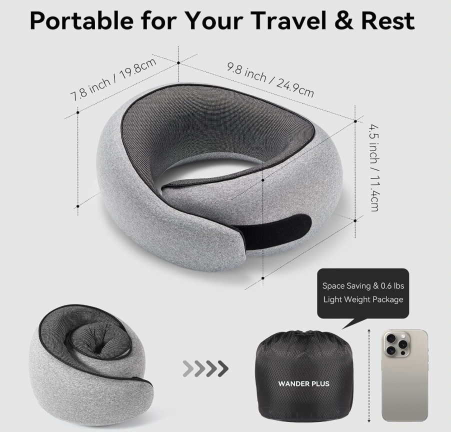 Wander Plus Travel Pillow