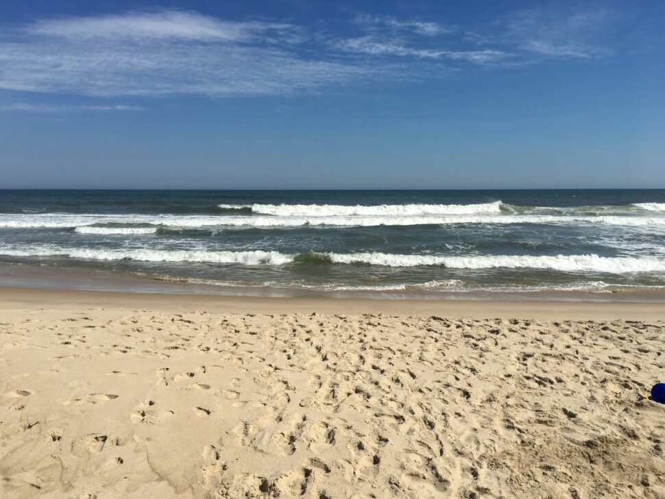 beautiful beach in East Hampton, New York