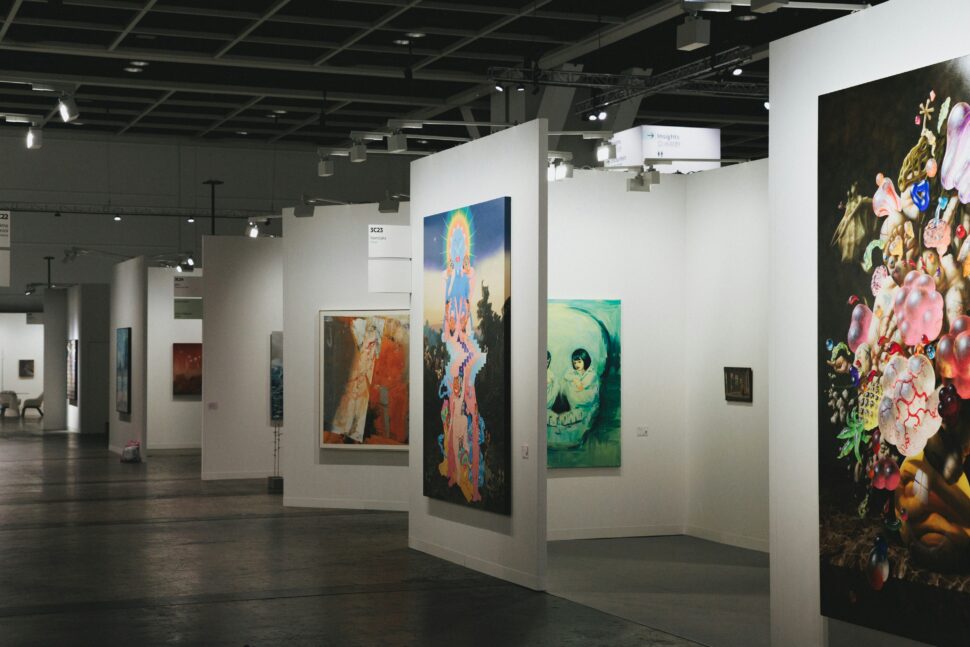 Art fair showcasing great works of art