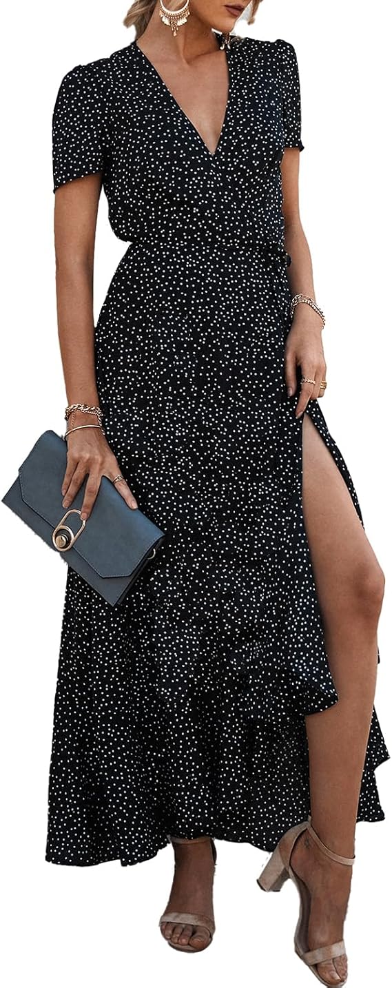Women's Summer wrap dress