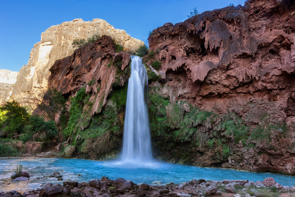 Havasupai Falls in the Grand Canyon