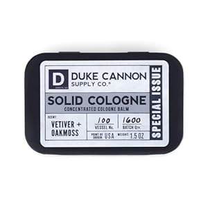 The Duke Cannon Solid Cologne
