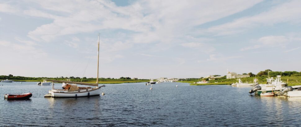A harbor in Nantucket.