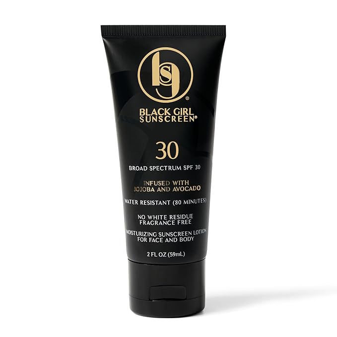 Black Girl Sunscreen Face & Body Moisturizing Lotion SPF 30