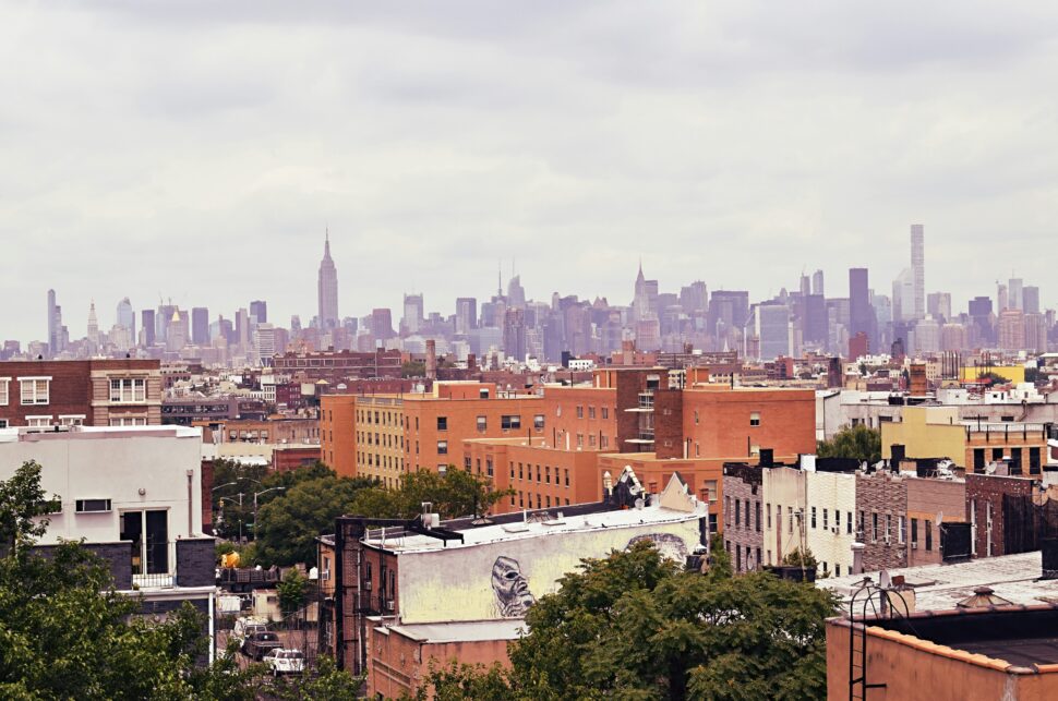 A skyline view from Brooklyn