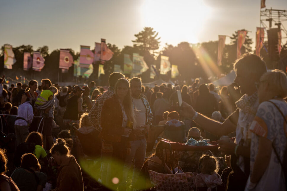 crowd of people at WOMAD Festival in New Zealand