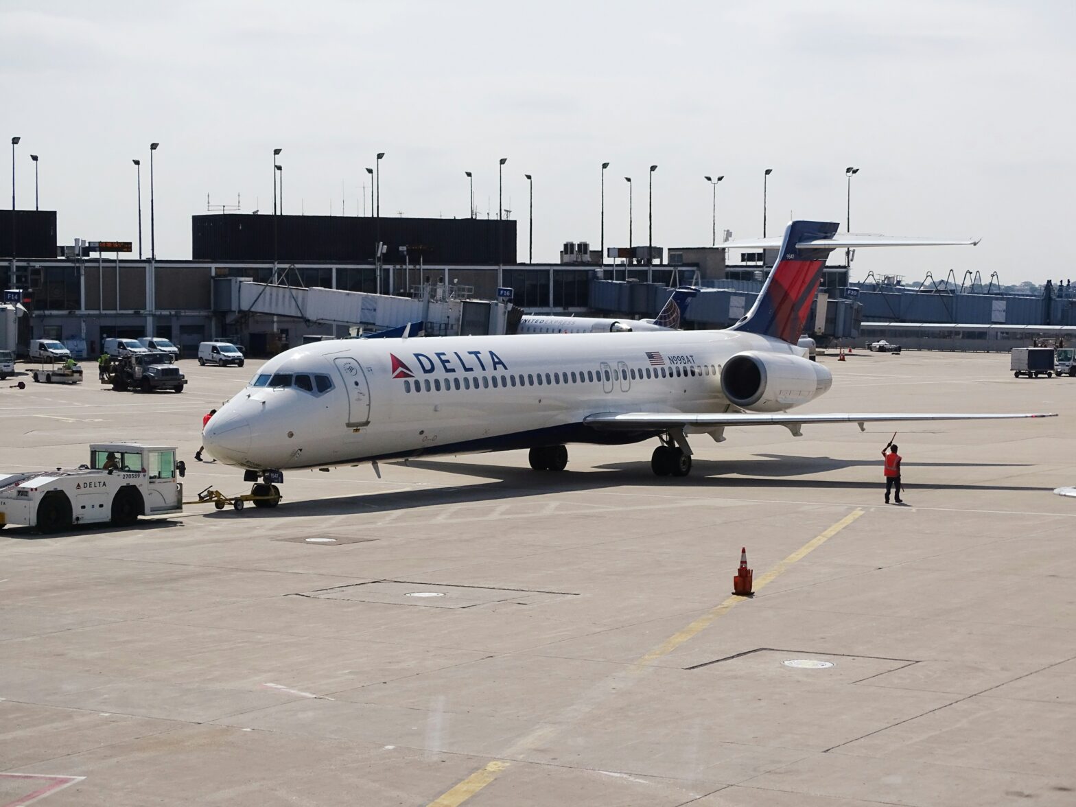 Delta Flight Makes Emergency Landing At LAX After Engine Bursts Into Flames Midair