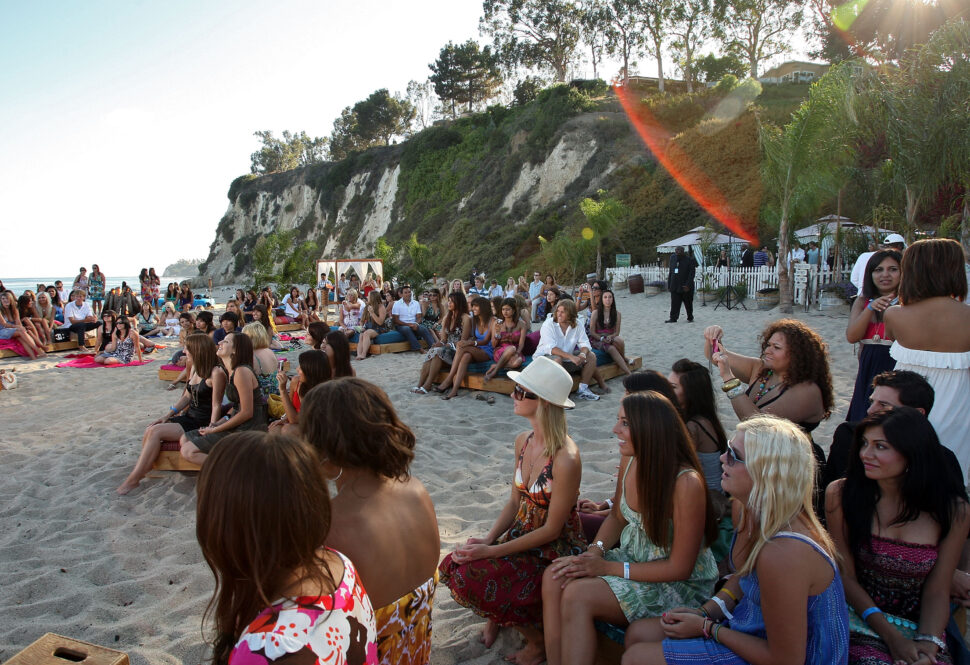 A general view during MTV's live premiere and party of "The Hills" held at the Paradise Cove Beach Cafe on August 18, 2008 in Malibu, California. 