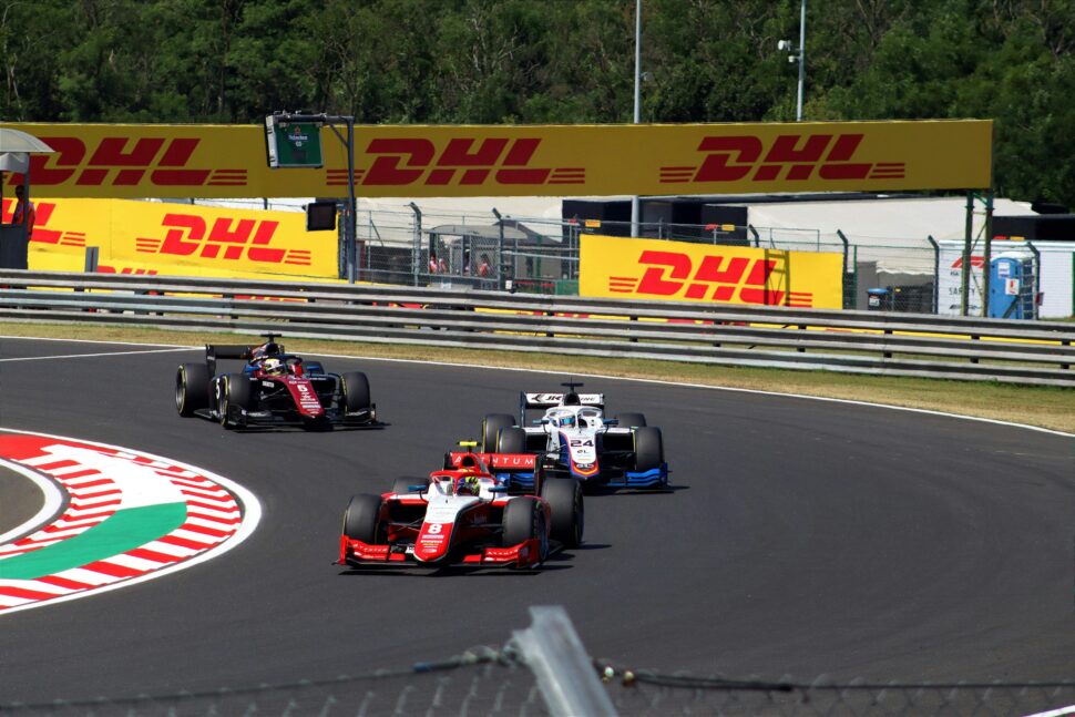 Formula Racing at Hungaroring Circuit, Hungary