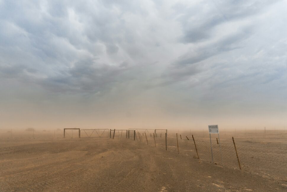 This is what a haboob versus a dust storm is.