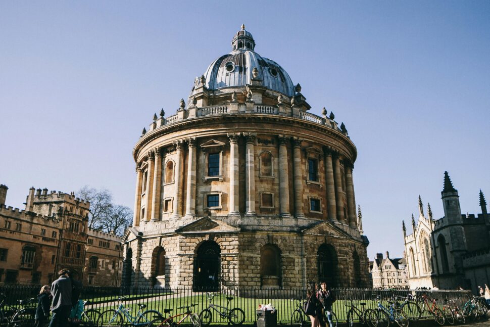 The Radcliffe Camera Building of Oxford University, England